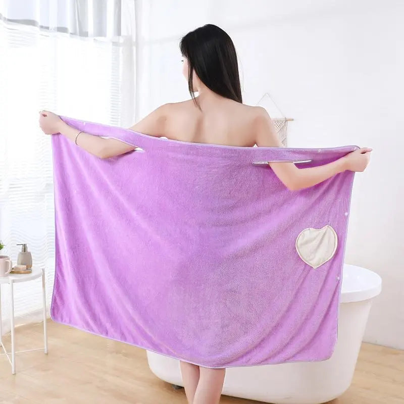 Ladies Sling Tube Top Bath Dress Variety Bath Towel